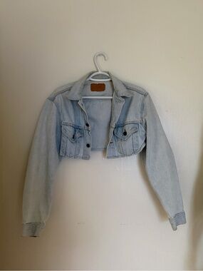 Vintage Levi's Light Blue Washed Denim Jacket